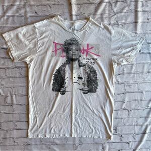 P!nk Pink Beautiful Trauma World Tour 2018 White T-shirt Size Large